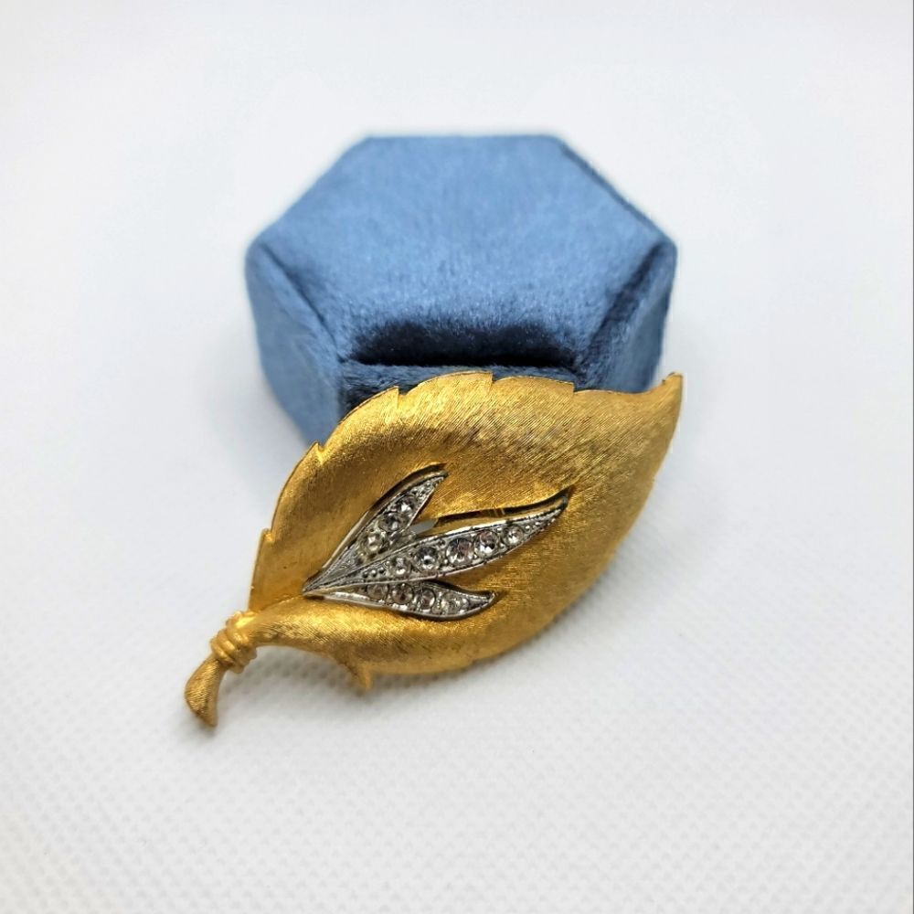 JJ Leaf Brooch  